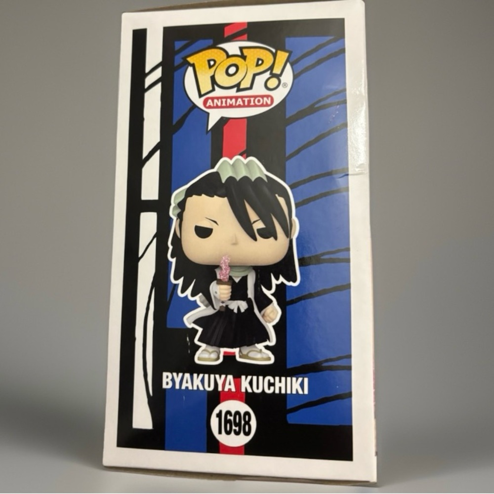 Funko POP Animation Bleach Byakuya Kuchiki #1698 Display Window View Pop Soda - Picture 3 of 4